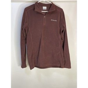 Columbia Jacket Mens Size S  Klamath Range II Fleece 1/4 Zip Pullover